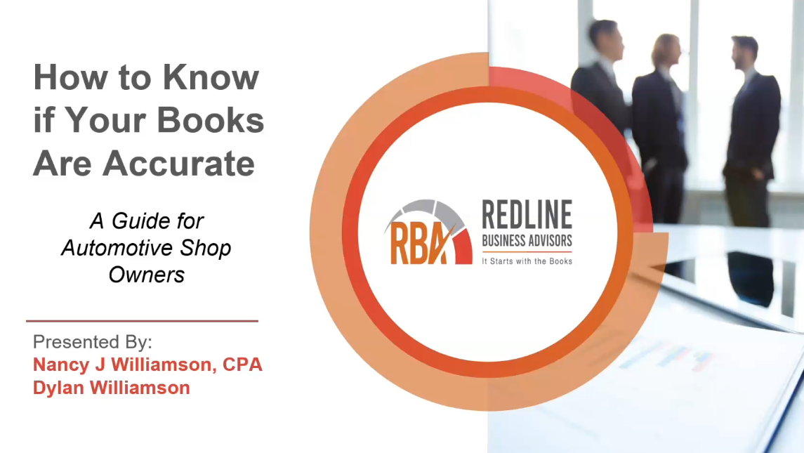 How to Know if Your Books are Accurate - Webinar #2